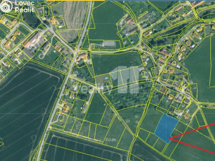 Prodej stavebního pozemku Čížová č. 3