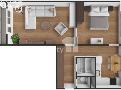 Prodej bytu 2+1 Chodov, Budovatelů 678 č. 21