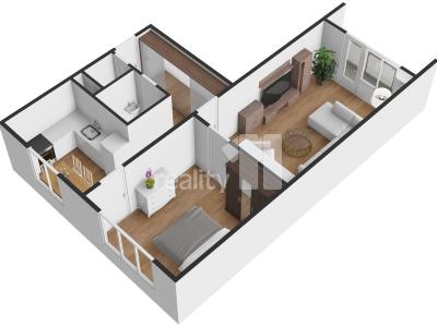 Prodej bytu 2+1 Chodov, Budovatelů 678 č. 22