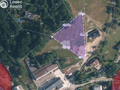 Prodej stavebního pozemku Mníšek, Třešňová 362 č. 14