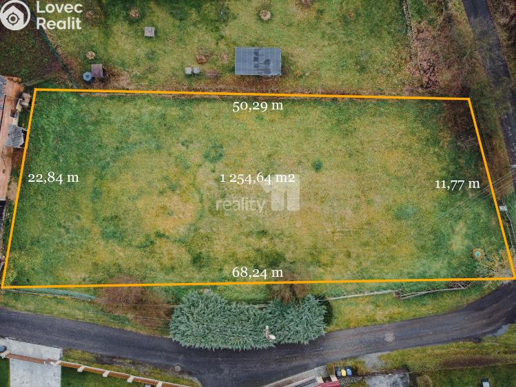 Prodej stavebního pozemku Řehlovice č. 1