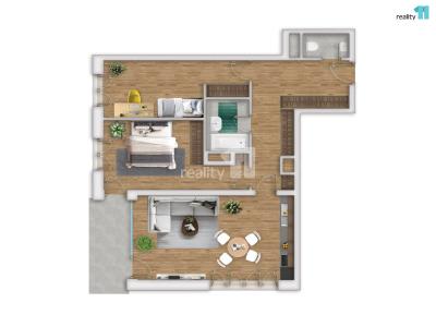 Prodej bytu 3+KK Liberec, Tovární č. 6