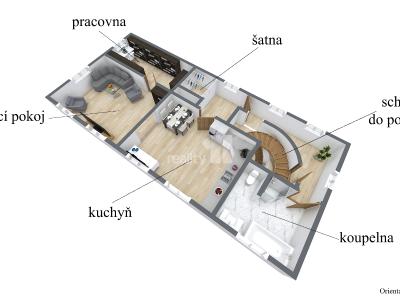 Prodej rodinného domu Mimoň, náměstí Čsl. armády 90 č. 40