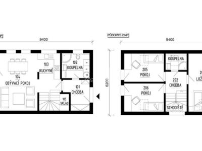 Prodej rodinného domu Hradec Králové, Akademika Heyrovského 1207 č. 8