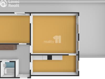 Prodej bytu 2+1 Plzeň, Thámova č. 32