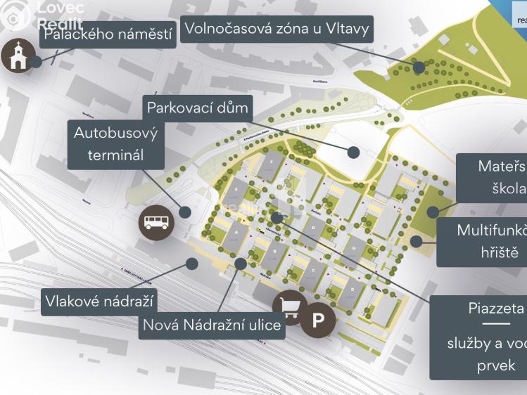 Prodej bytu 1+KK Kralupy nad Vltavou, Nádražní 55 č. 4