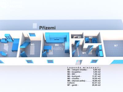 Prodej rodinného domu Krakovany č. 23