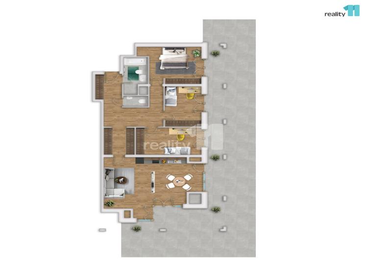 Prodej bytu 4+KK Liberec, Tovární 62/12 č. 5