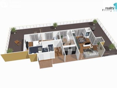 Prodej bytu 4+KK Liberec, Tovární č. 6