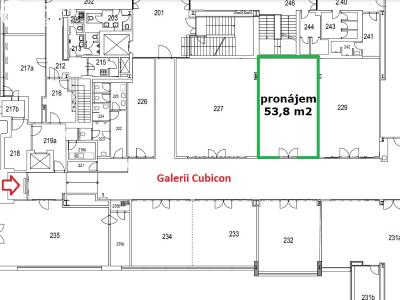 Pronájem obchodního prostoru Praha, Sokolovská č. 2