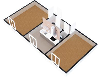 Pronájem bytu 2+1 Praha, Zelenečská č. 17