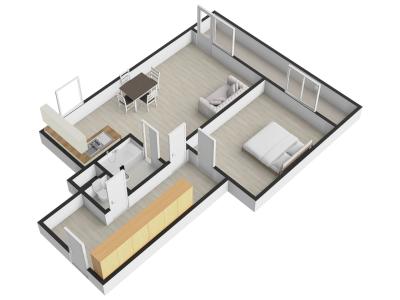 Pronájem bytu 2+KK Praha, Krohova č. 12