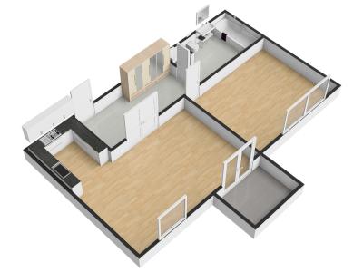 Pronájem bytu 2+KK Praha, Tibetská č. 20