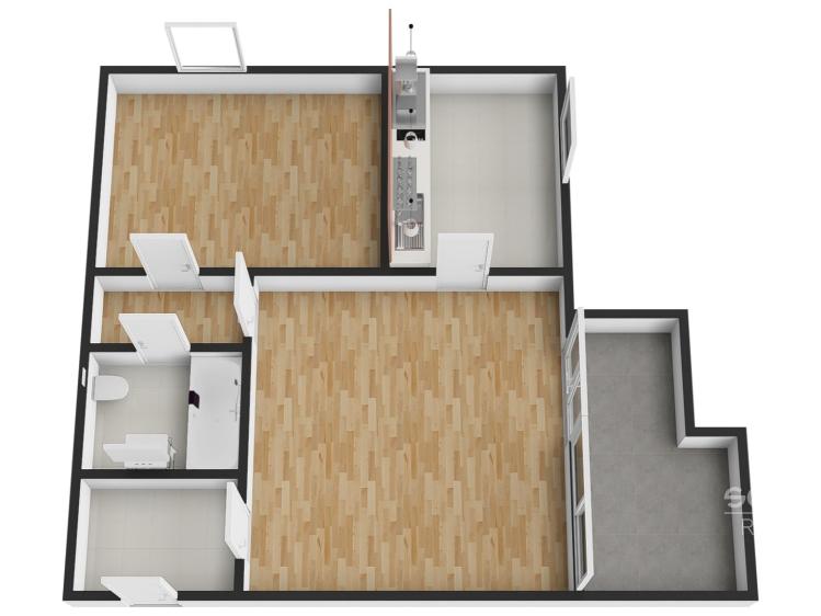 Pronájem bytu 2+1 Praha, Podvinný mlýn 73/8 č. 17