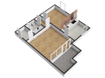 Pronájem bytu 2+1 Praha, Podvinný mlýn č. 18